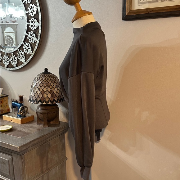 Anthropologie Maeve Corset Waist Pullover - Picture 5 of 8